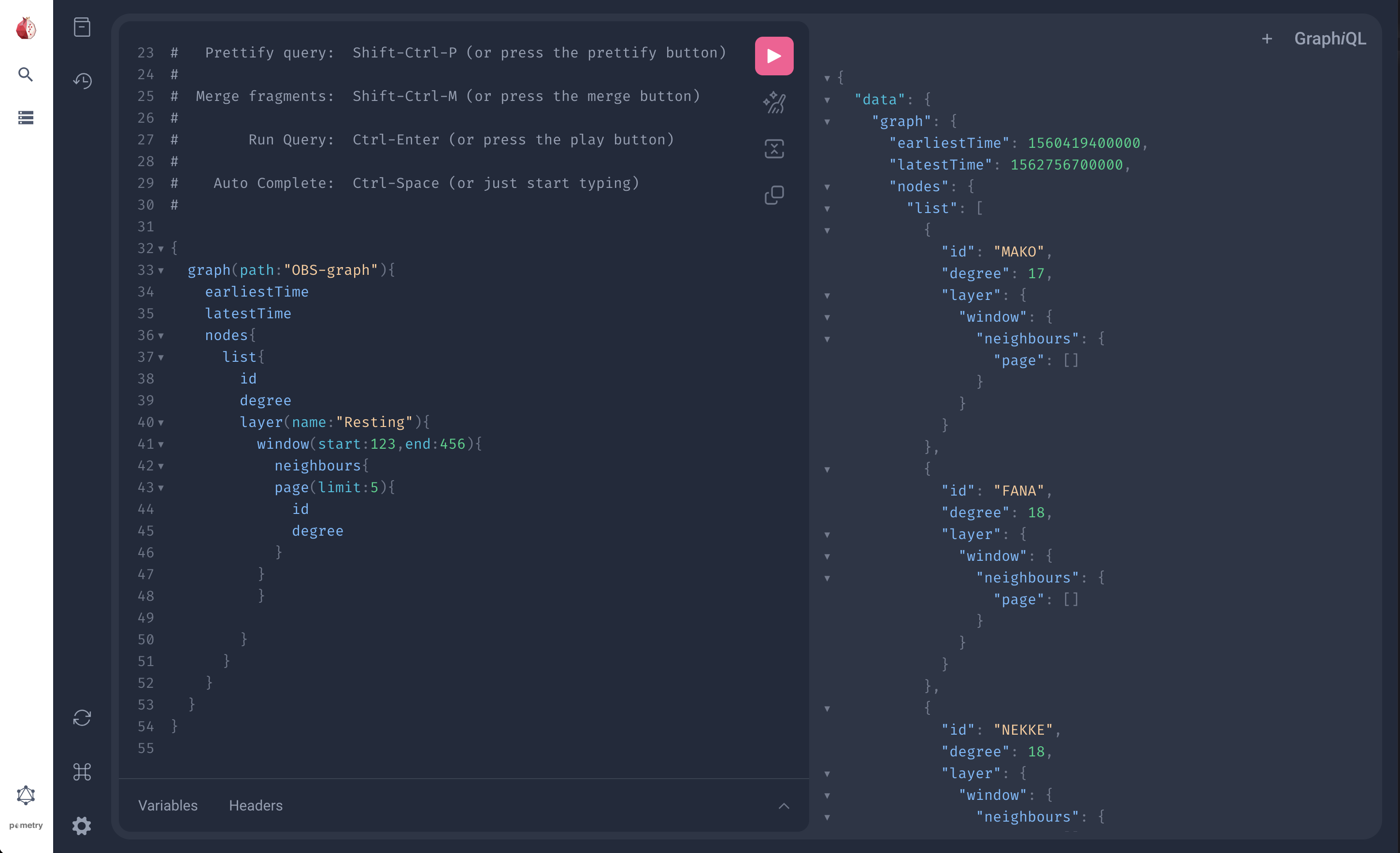 UI Search page